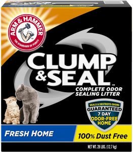 Arm and Hammer Clump and Cat Litter Seal