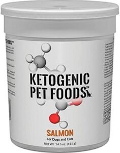 Ketogenic Pet Foods for cats salmon recipe.