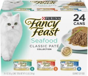 Purina Fancy Feast Seafood Classic pate cat food