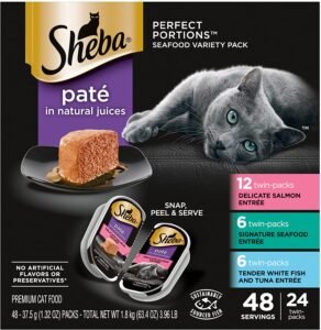 Can cats eat grain with Sheba cat food