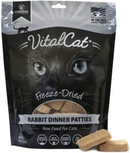 Vital Essentials Rabbit Freeze-dried patties