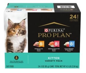 Purina Pro Plan Canned Kitten Food Pack