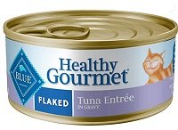 Blue Buffalo Healthy Gourmet Flaked Tuna Entree in Gravy Wet Cat Food 