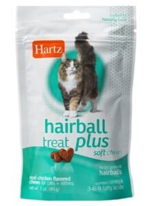 Hairball Soft Chews Treats for Cats