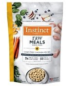 Instinct Raw meals for cats freeze dried chicken recipe sm