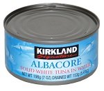 Kirkland Albacore White tuna in water