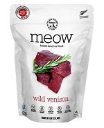 Meow Free Dried Cat food Wild Venison 