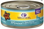 Wellness Minced Tuna Cat Food